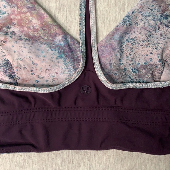 LULULEMON Purple Reversible Sports Bra - Picture 6 of 8